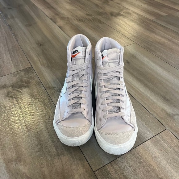 Nike Blazer Mid Premium Sneakers Lilac White Women's US 7.5 EUR 38.5 - Picture 2 of 8